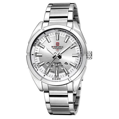 Reloj de Negocios para Hombre con Correa de Acero, Calendario y Semana - Image 4