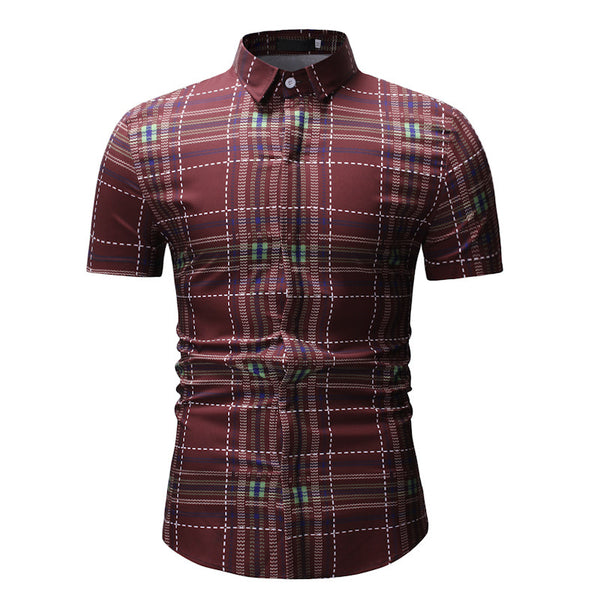 Camisa a Cuadros Casual para Hombre - Perfecta para Verano