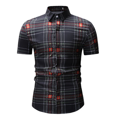 Camisa a Cuadros Casual para Hombre - Perfecta para Verano - Image 5