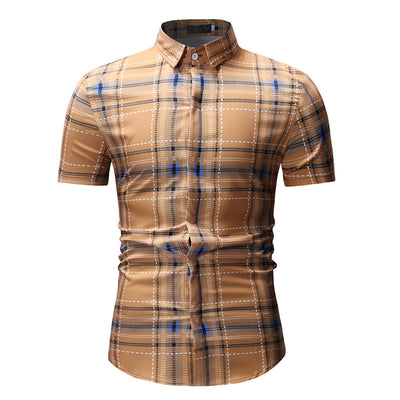 Camisa a Cuadros Casual para Hombre - Perfecta para Verano - Image 4