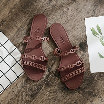 Sandalias y Pantuflas Cómodas con Suela Plana y Diseño Ergonómico - Image 8