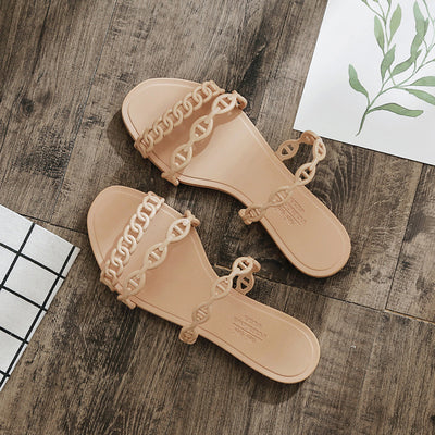 Sandalias y Pantuflas Cómodas con Suela Plana y Diseño Ergonómico - Image 9