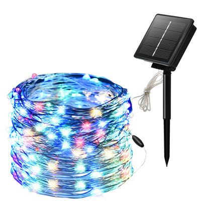 Guirnalda de Luces LED Navideñas de Cobre para Exterior - Image 18