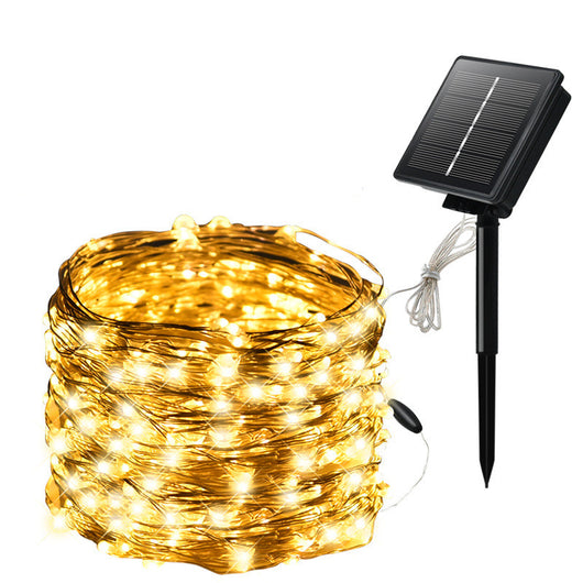 Guirnalda de Luces LED Navideñas de Cobre para Exterior - Image 17
