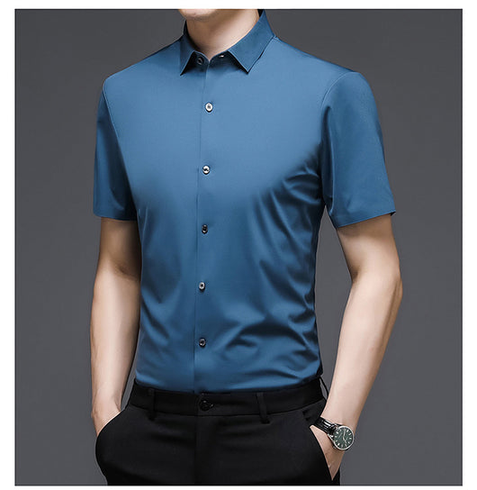 Camisa Ejecutiva Slim Fit Sin Planchado - Hombre - Image 14
