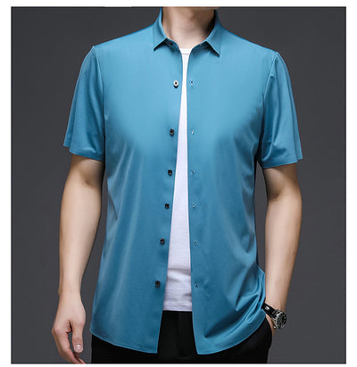 Camisa Ejecutiva Slim Fit Sin Planchado - Hombre - Image 11