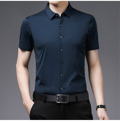 Camisa Ejecutiva Slim Fit Sin Planchado - Hombre - Image 4