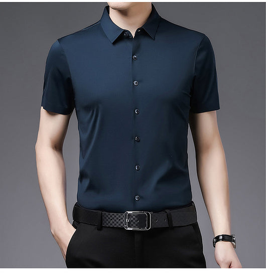 Camisa Ejecutiva Slim Fit Sin Planchado - Hombre - Image 4