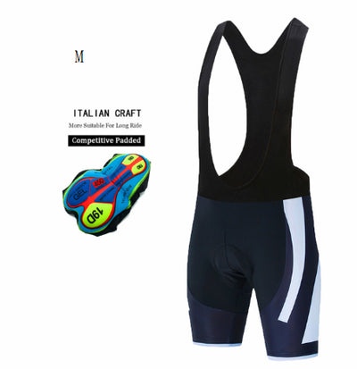 Pantalones Cortos de Ciclismo Professional con Tirantes y Chaqueta - Image 31