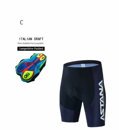 Pantalones Cortos de Ciclismo Professional con Tirantes y Chaqueta - Image 4