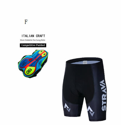 Pantalones Cortos de Ciclismo Professional con Tirantes y Chaqueta - Image 7