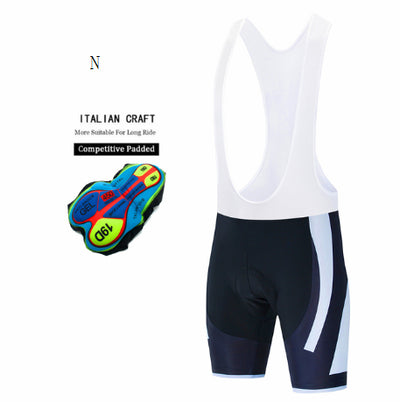 Pantalones Cortos de Ciclismo Professional con Tirantes y Chaqueta - Image 15