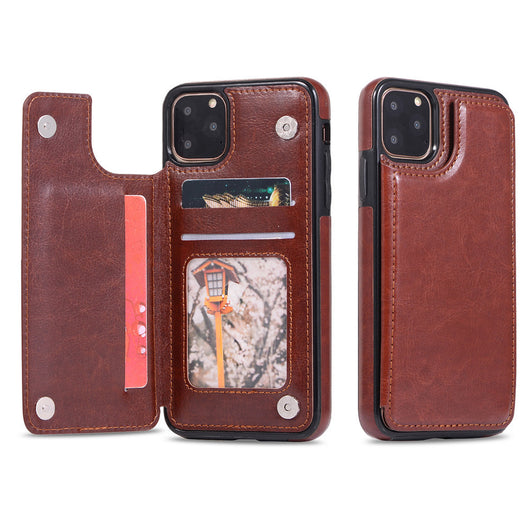 Funda Holster para Celular con Diseño Cuero Crazy Horse - Image 10
