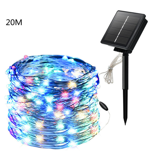 Guirnalda de Luces LED Navideñas de Cobre para Exterior - Image 10