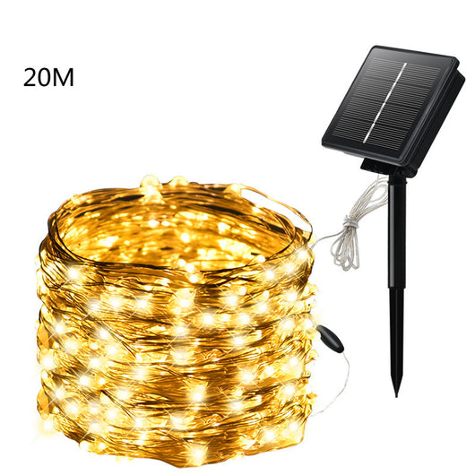 Guirnalda de Luces LED Navideñas de Cobre para Exterior - Image 11