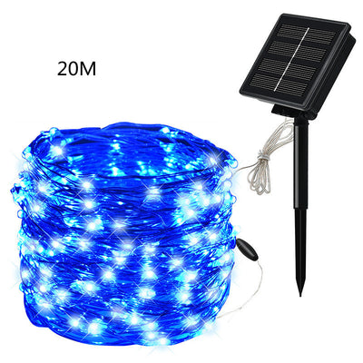 Guirnalda de Luces LED Navideñas de Cobre para Exterior - Image 14