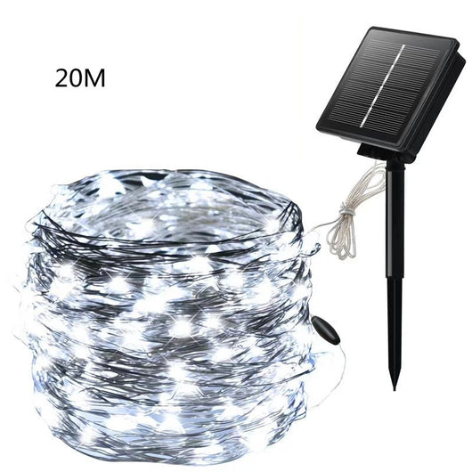 Guirnalda de Luces LED Navideñas de Cobre para Exterior - Image 15