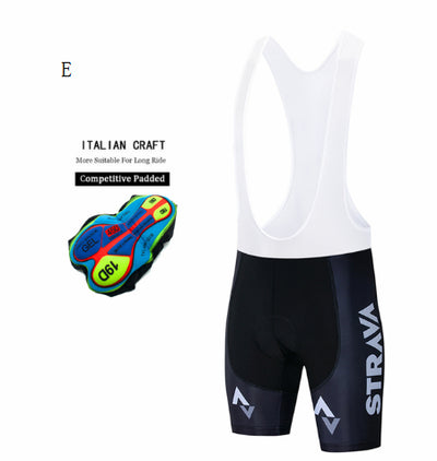 Pantalones Cortos de Ciclismo Profesional para Hombre con Chamarra - Image 33