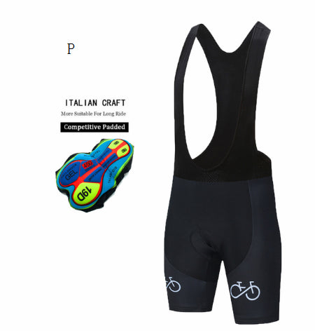 Pantalones Cortos de Ciclismo Profesional para Hombre con Chamarra - Image 32