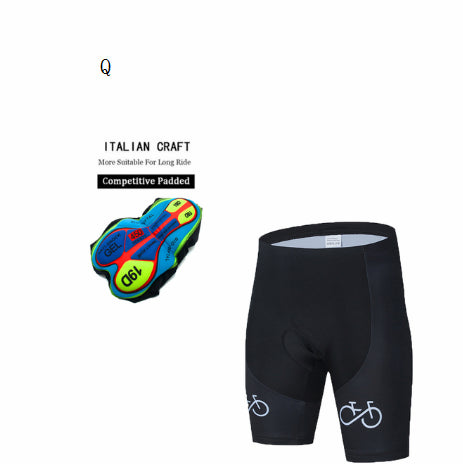 Pantalones Cortos de Ciclismo Profesional para Hombre con Chamarra - Image 17