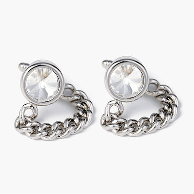 Gemelos de Cadena Eslabonada para Puños de Camisa - Image 6