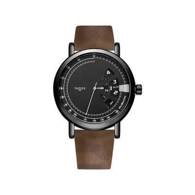 Reloj Hombre Cuarzo Resistente al Agua con Esfera Giratoria - Image 19