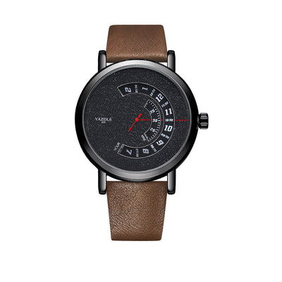 Reloj Hombre Cuarzo Resistente al Agua con Esfera Giratoria - Image 12