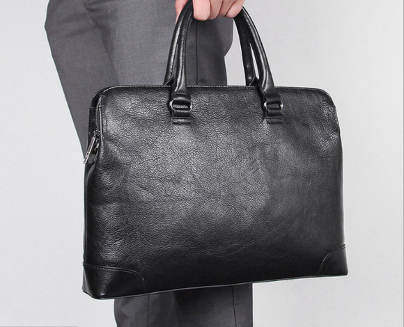 Bolsa de Cuero para Hombre - Maletín Ejecutivo en Cuero Genuino