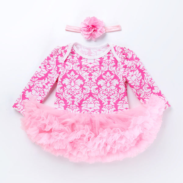 Mono de Bebé Estampado Manga Larga - Ropa de Gateo Primavera Otoño