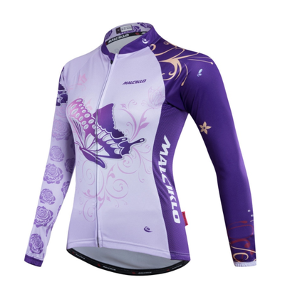 Chaqueta Ciclista para Mujer con Cierre de Cremallera