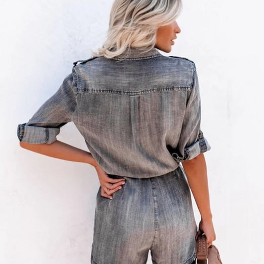 Jumpsuit Holgado de Manga Larga - Image 8
