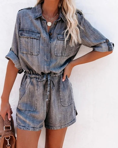 Jumpsuit Holgado de Manga Larga - Image 9