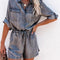 Jumpsuit Holgado de Manga Larga