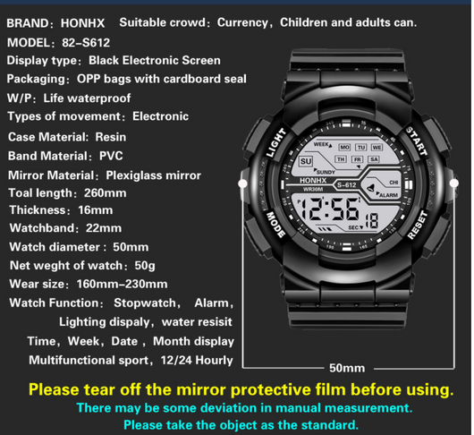 Reloj Digital Multifuncional con Tecnología Inteligente - Image 6