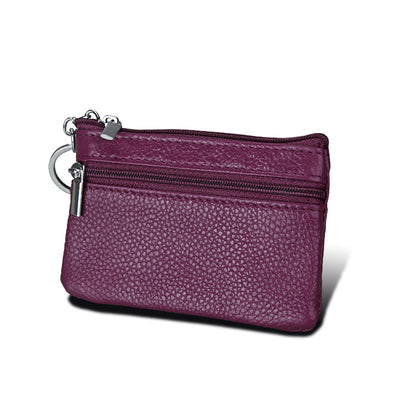 Monedero Compacto de Cuero con Porta Llaves - Image 17