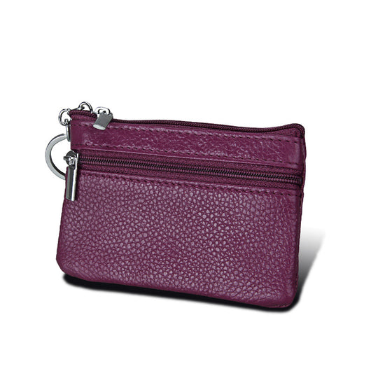 Monedero Compacto de Cuero con Porta Llaves - Image 17