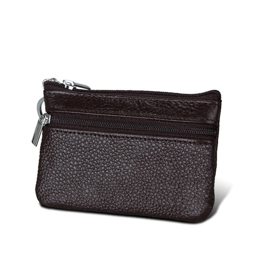 Monedero Compacto de Cuero con Porta Llaves - Image 9