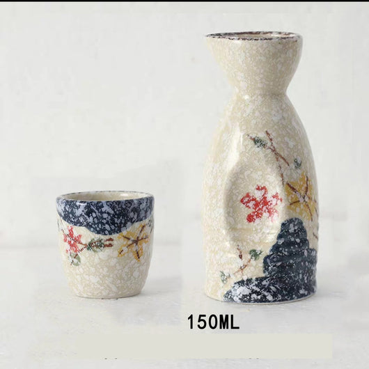Set Calentador de Sake Retro Japonés con Tazas de Cerámica - Image 22