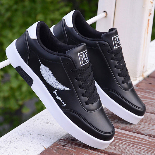Zapatos Blancos Casuales para Hombre con Suela Plana - Image 9