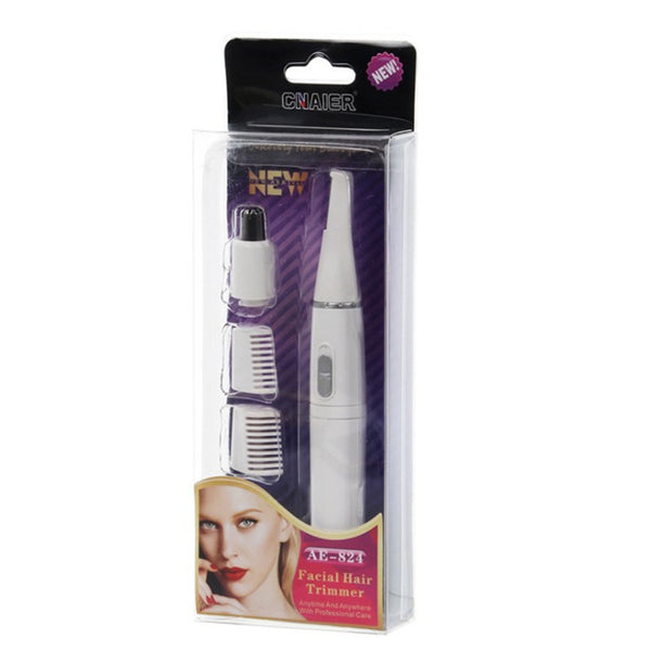 Máquina Recortadora de Vello Nasal y Facial Profesional
