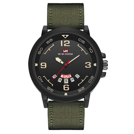 Reloj Deportivo Dual Calendar Resistente al Agua para Hombre - Image 5
