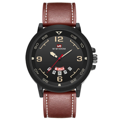 Reloj Deportivo Dual Calendar Resistente al Agua para Hombre