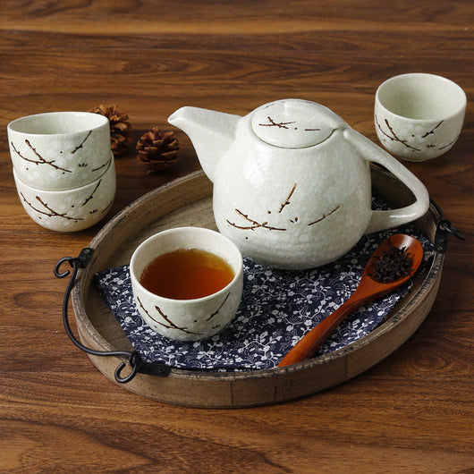 Juego de Té de Cerámica Japonesa para el Hogar - Image 8