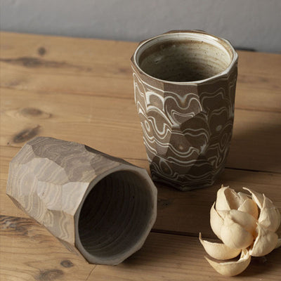 Taza de Cerámica Artesanal Jingdezhen - Diseño Creativo - Image 3