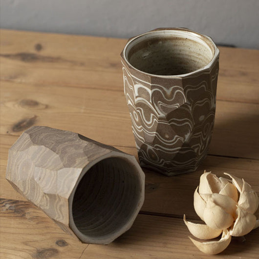 Taza de Cerámica Artesanal Jingdezhen - Diseño Creativo - Image 3