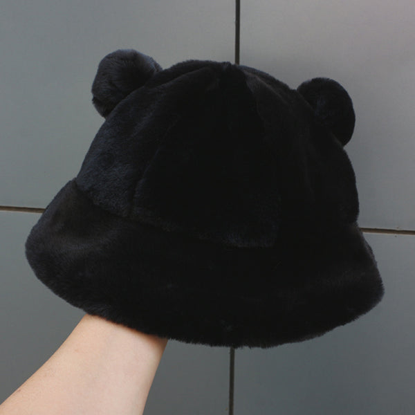 Gorro Pescador de Felpa con Estampado de Leopardo - Image 4