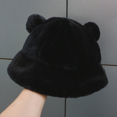 Gorro Pescador de Felpa con Estampado de Leopardo - Image 4