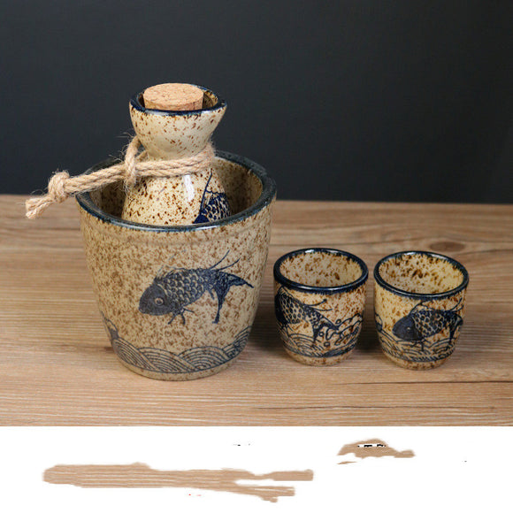 Dispensador de Sake Estilo Japonés para el Hogar