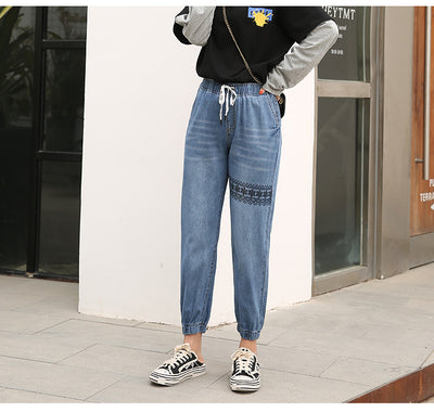 Pantalones Harem Cintura Alta con Piernas Ajustadas - Image 8