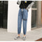 Pantalones Harem Cintura Alta con Piernas Ajustadas